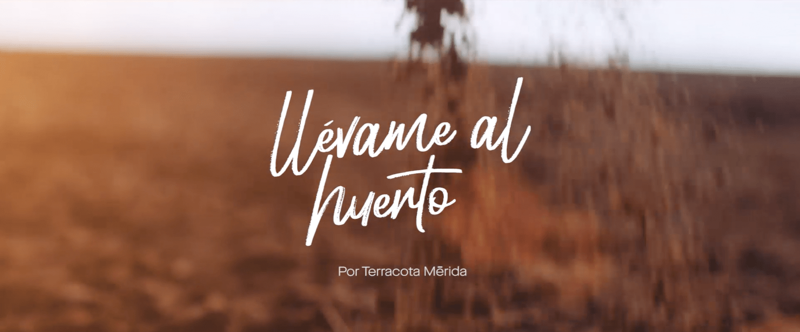 Llévame al huerto – Terracota Mérida